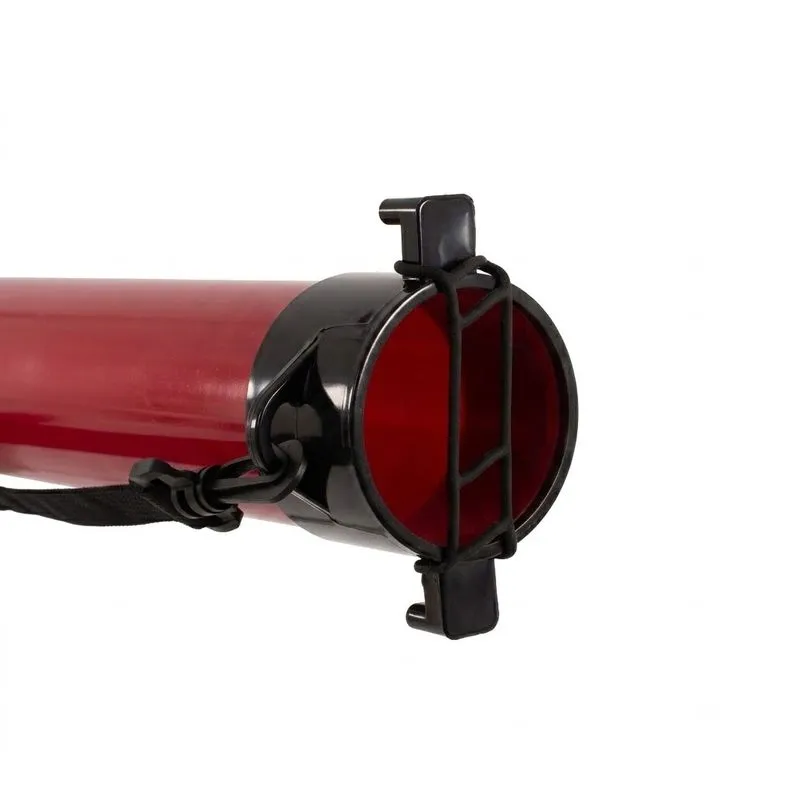 Black Crown Ball Retriever Tube 15 Balls - red