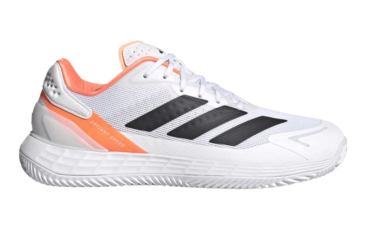 Adidas Defiant Speed 2 M Clay - cloud white/core black/lucid orange Adidas Defiant Speed 2 M Clay - cloud white/core black/lucid orange