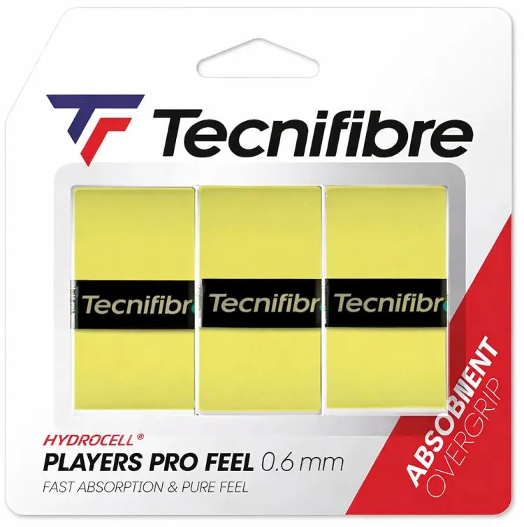 Tecnifibre Players Pro Feel 3P - lime Tecnifibre Players Pro Feel 3P - lime