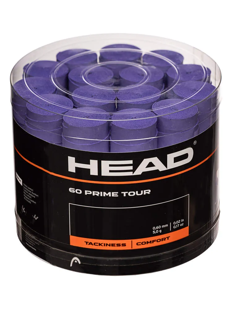 Owijki tenisowe Head Prime Tour 60P - purple