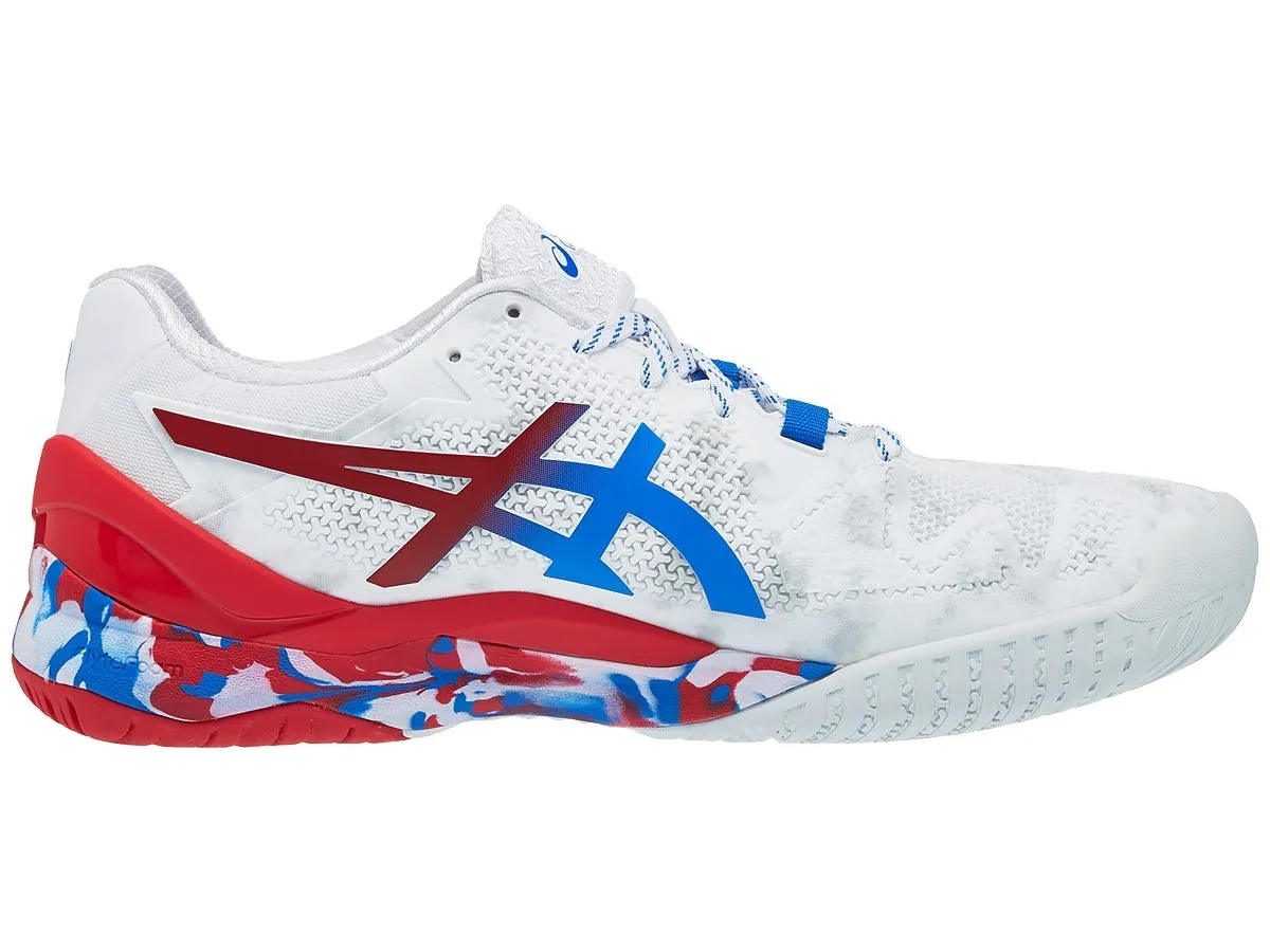 Asics Gel-Resolution 8 L.E. - white/electric blue