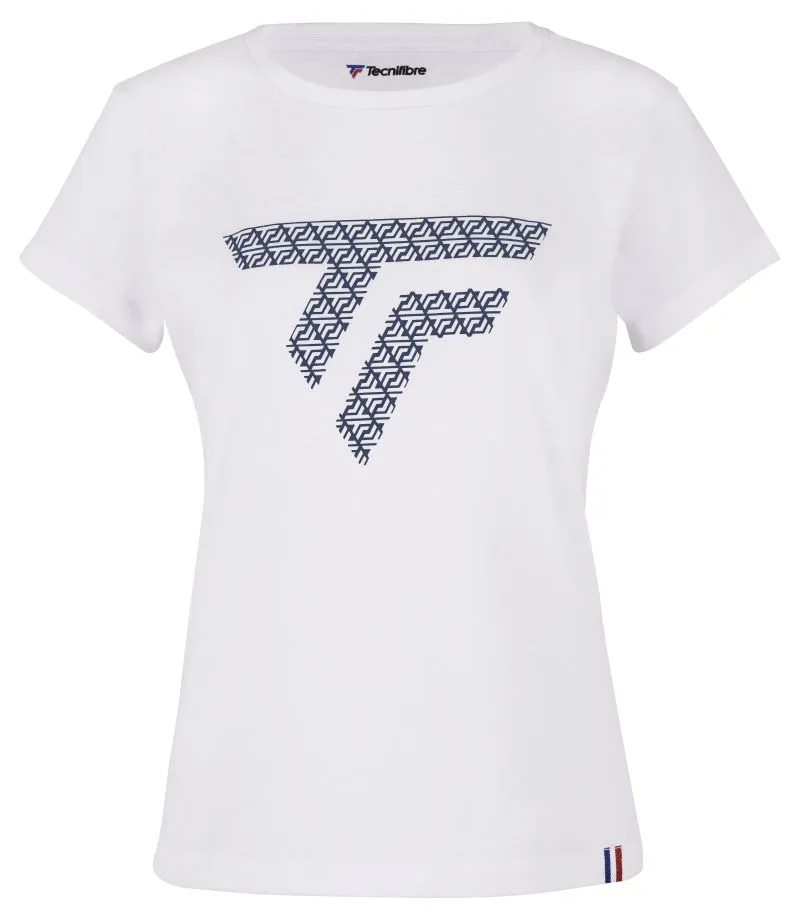 Tecnifibre Training Tee 2023 - white Tecnifibre Training Tee 2023 - white
