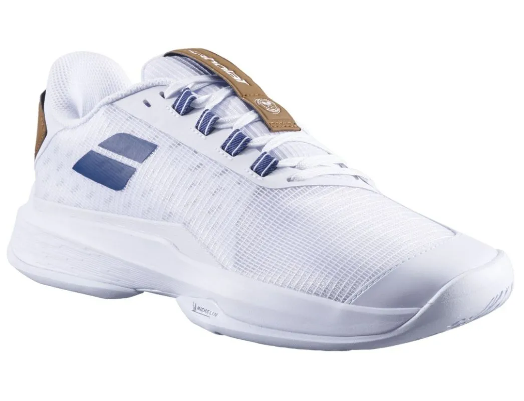 Babolat Jet Tere 2 Wimbledon All Court - white/blue navy 