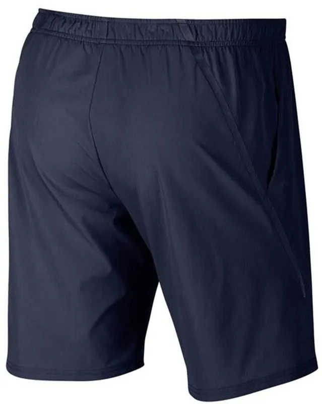 Nike Flex Ace 9IN Short - blackened blue/orange peel