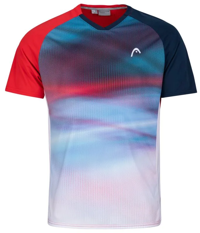 Head Striker T-Shirt B - red/print vision
