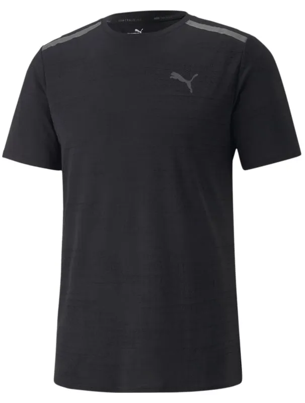 Puma Train Jacquard Short Sleeve Tee - puma black