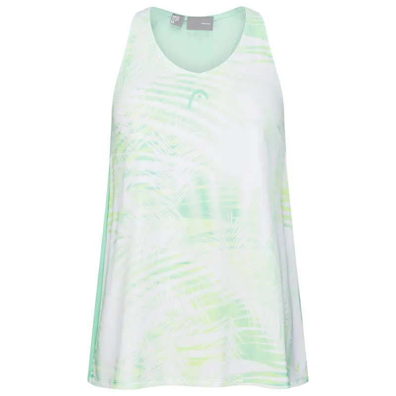 Head Agility Tank - pastel green/print vision