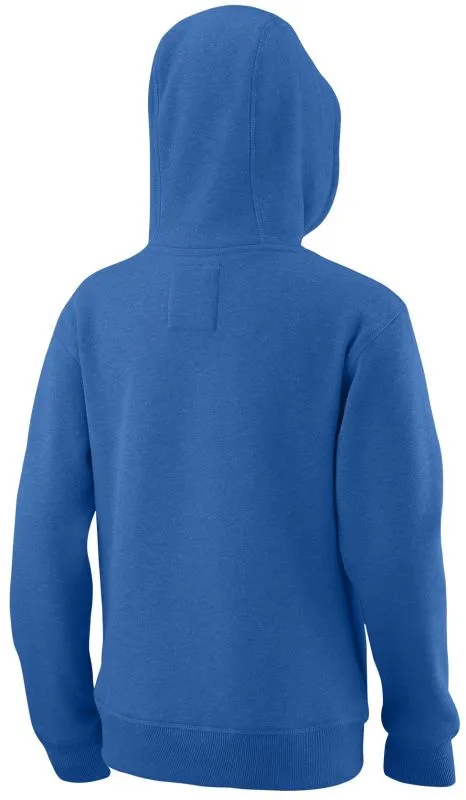 Wilson Script Cotton PO Hoody - new blue/white