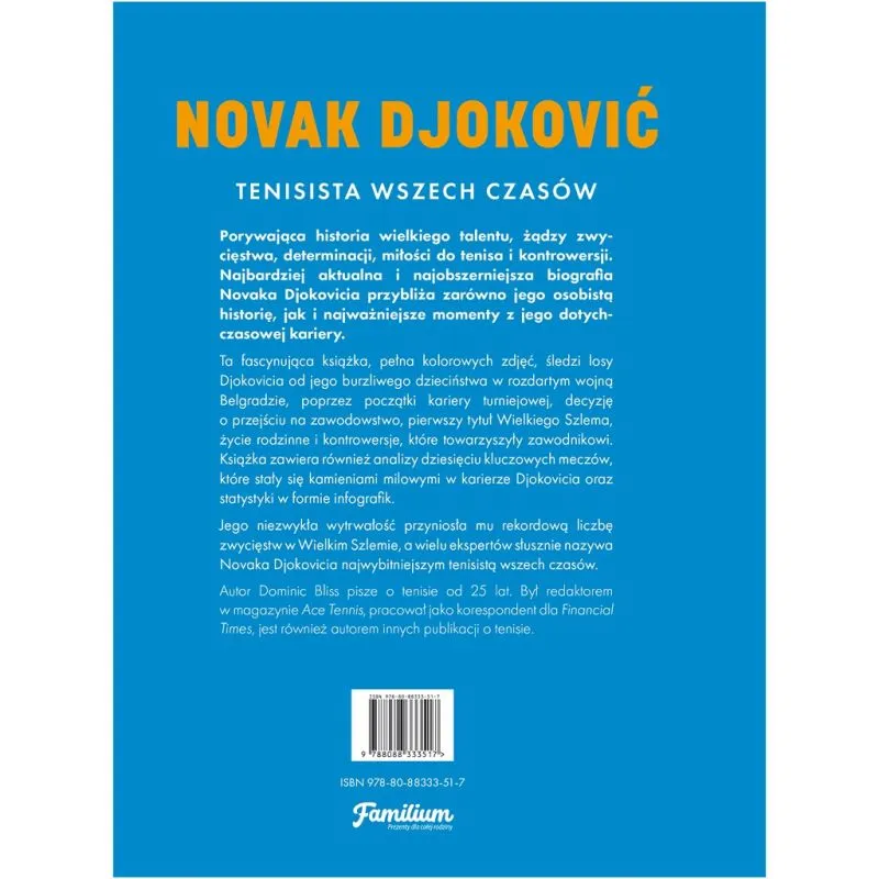 NOVAK DJOKOVIĆ: tenisista wszech czasów