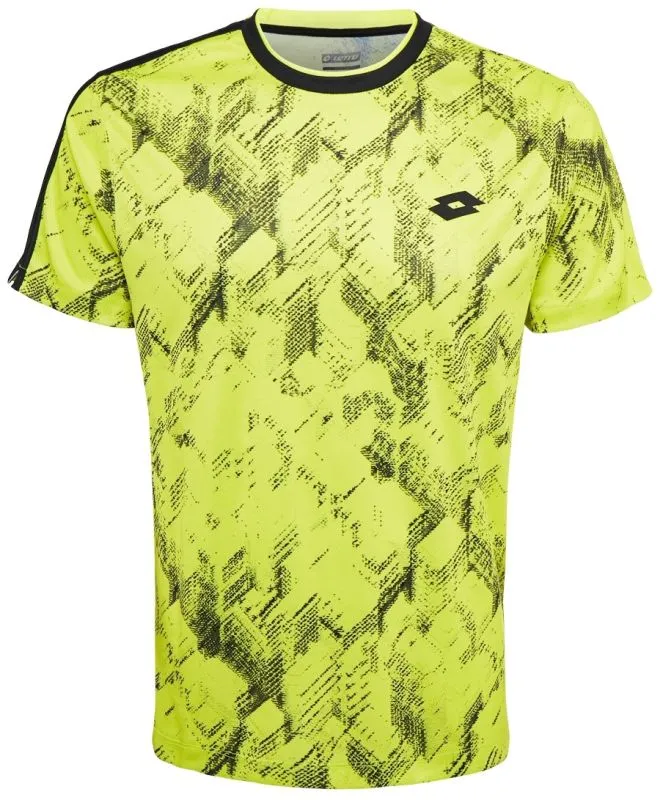 Lotto Superrapida Tee - yellow print