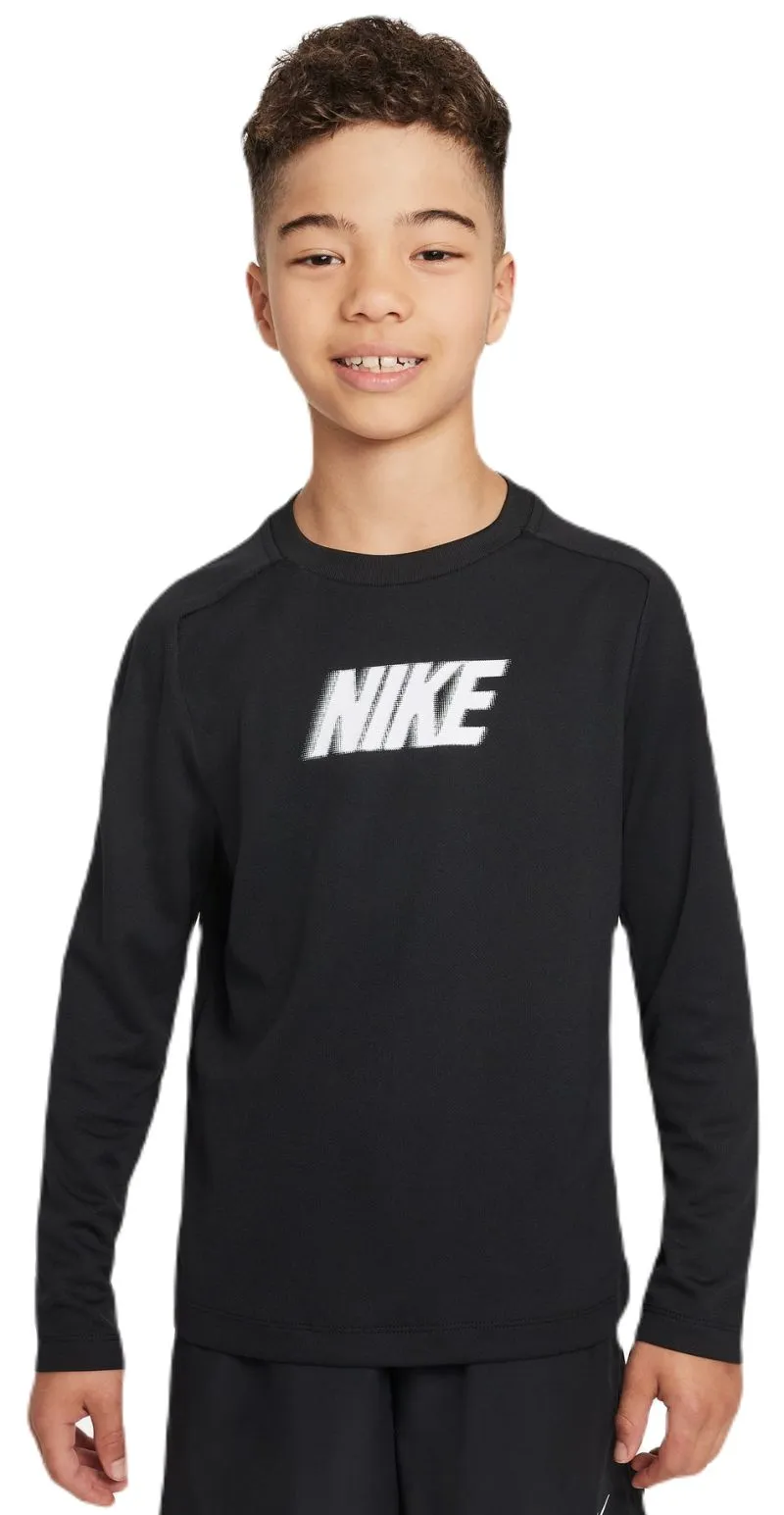 AURORA_FD3925-010_PHSFM001-2000 Nike Kids Dri-Fit Multi+ Long Sleeve Top