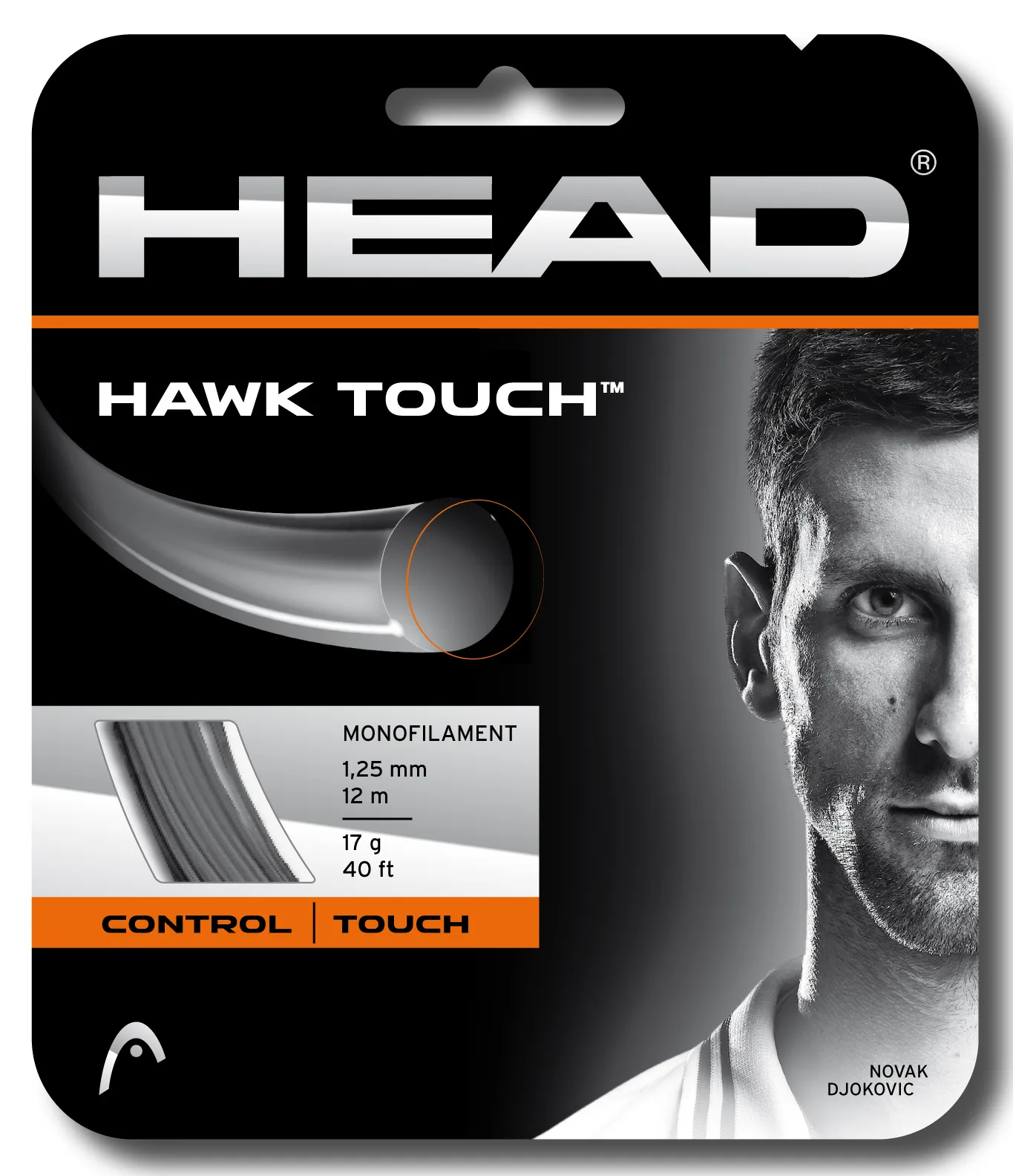 Head HAWK Touch 1.25 mm (12 m) - anthracite (Polecamy)
