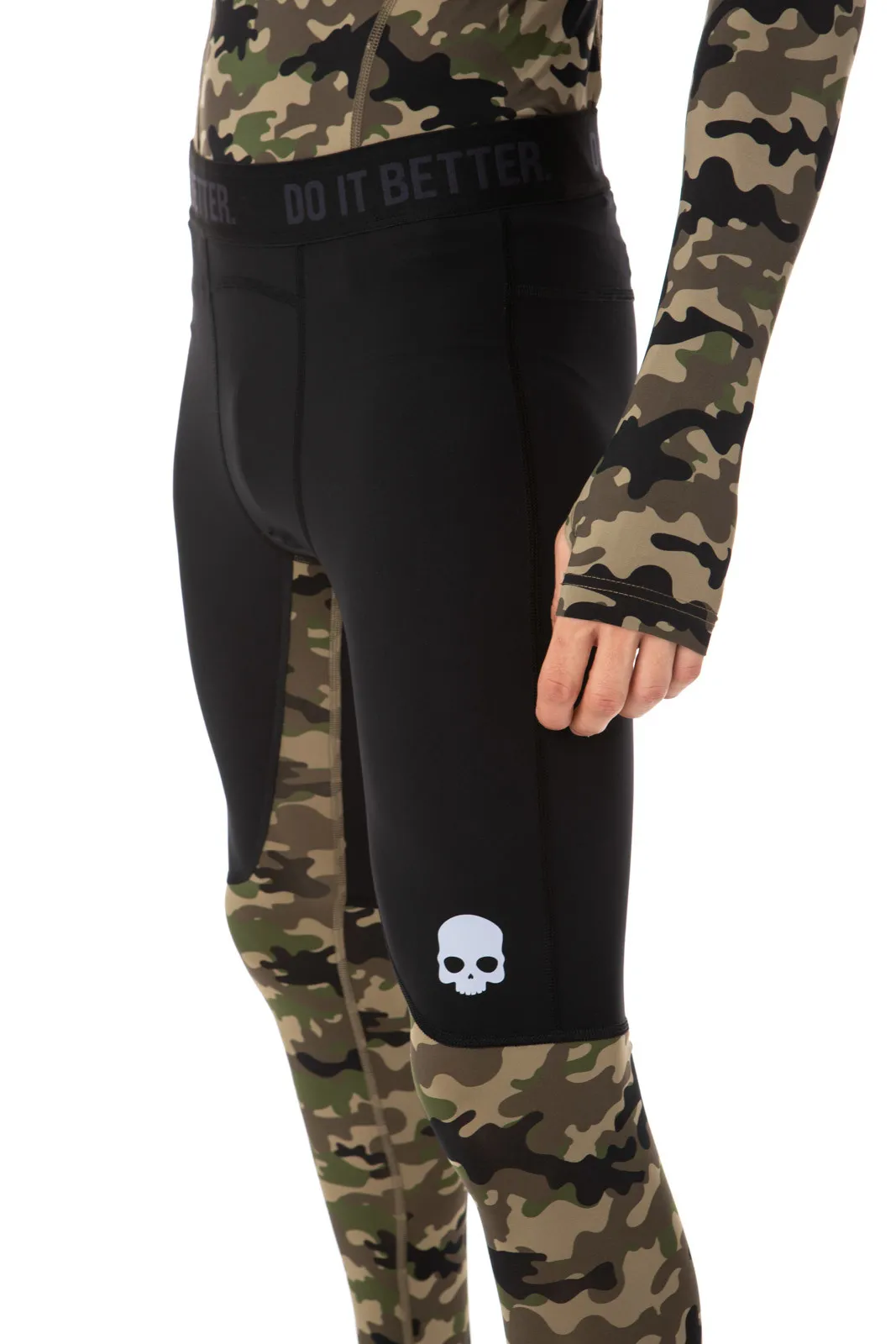 Hydrogen Printed Leggings Man - camouflage