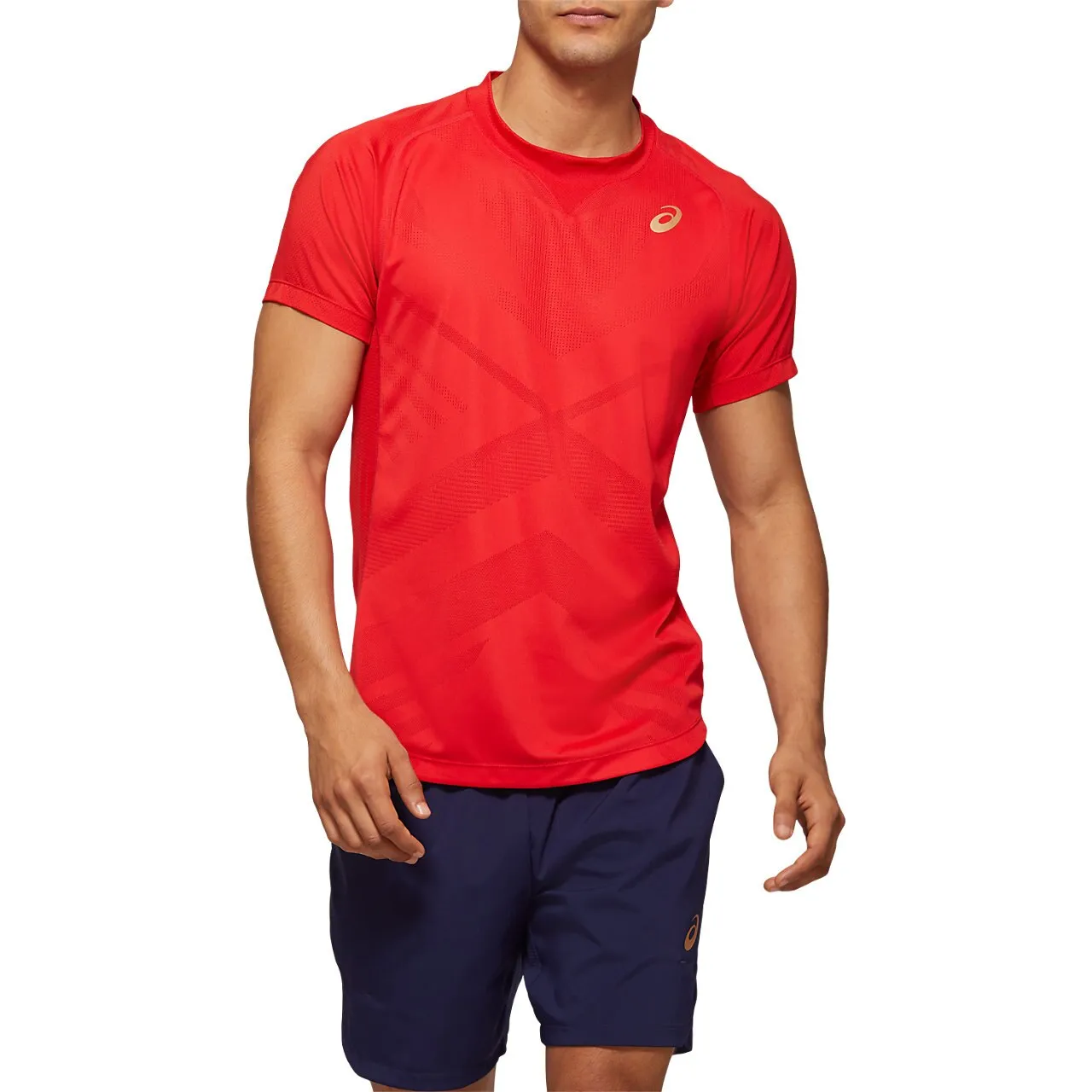 Asics Tennis M SS Tee - classic red