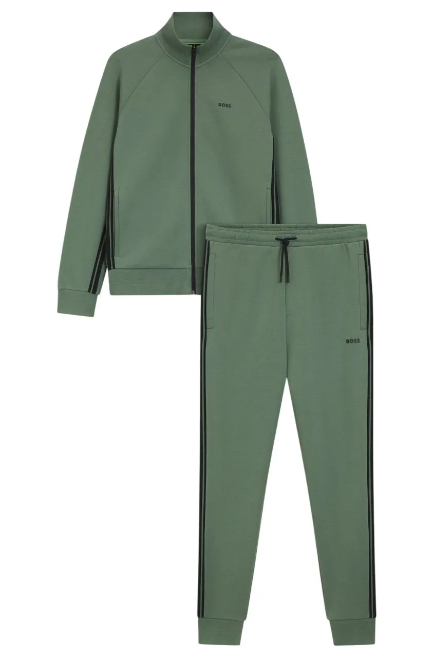 BOSS Tracksuit Set - open green BOSS Tracksuit Set - open green