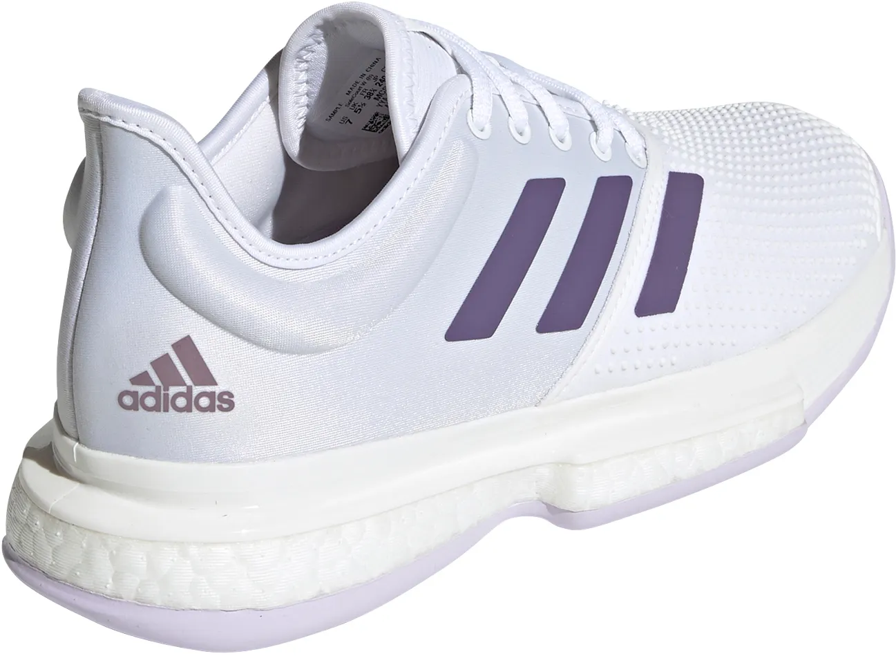 Adidas SoleCourt W - cloud white/tech purple/legacy purple