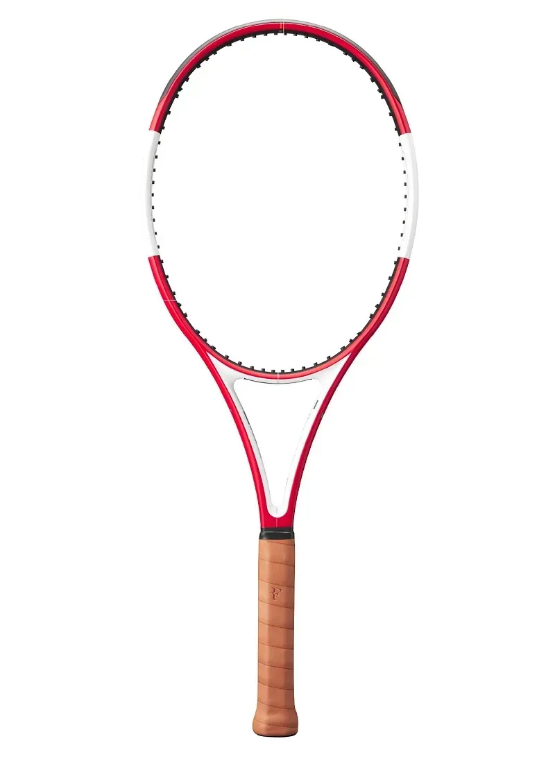 Tennis racket Wilson RF 01 Pro Classic - red/white + string