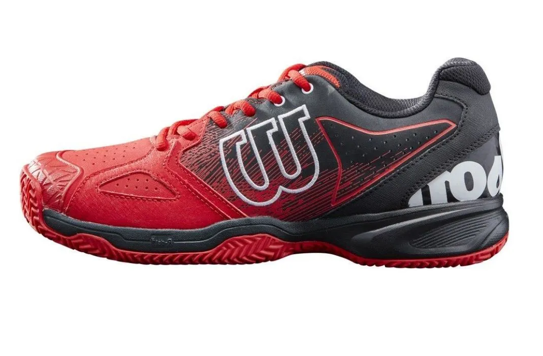 Wilson Devo Bandeja Clay - wilson red/black/white