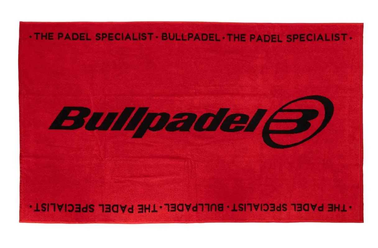 Bullpadel Towel 26 - red Bullpadel Towel 26 - red