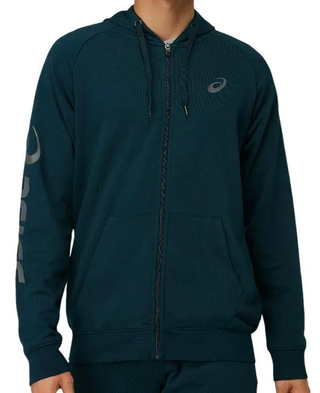 Asics Big Asics FZ Hoodie M - french blue/dark grey