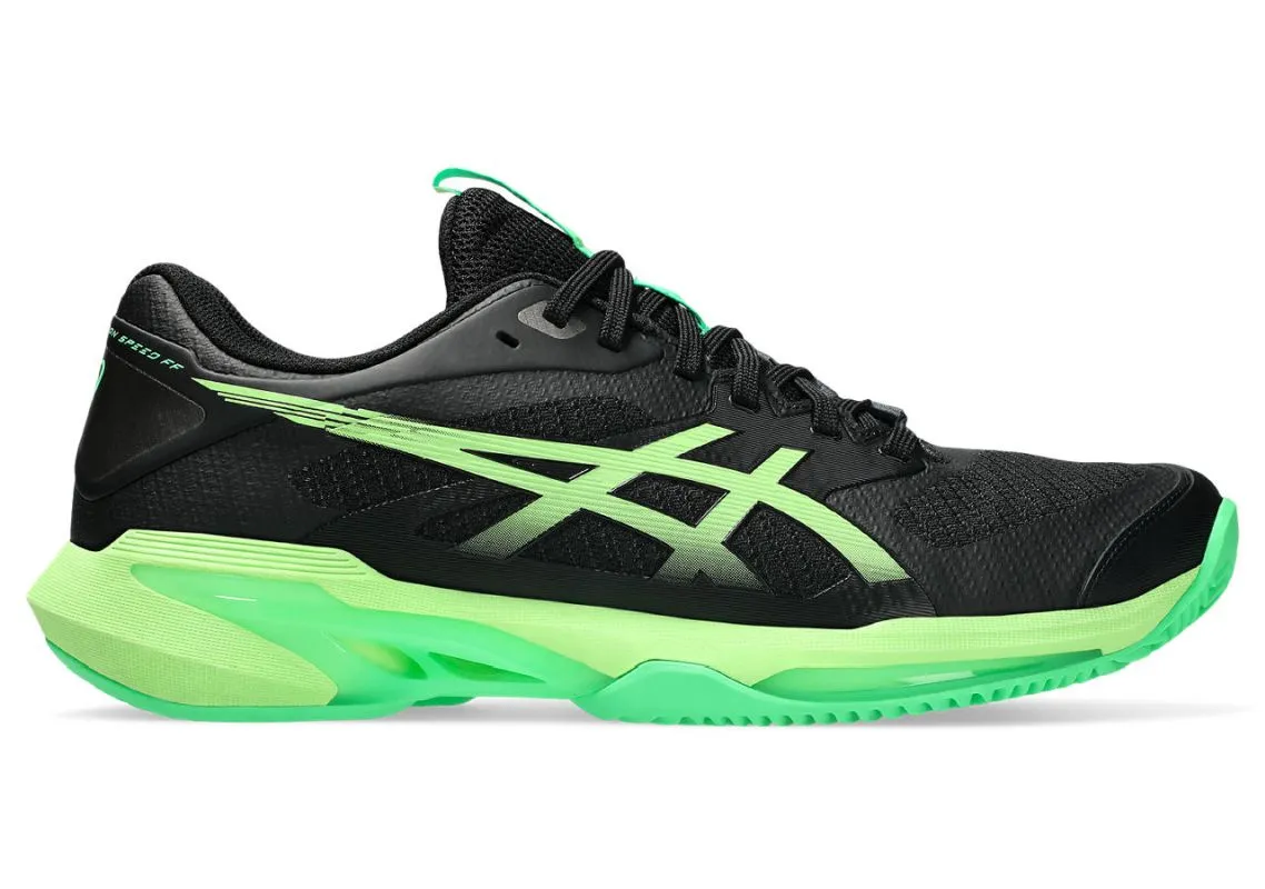 Asics Solution Speed FF 4 Clay - black/illuminate green