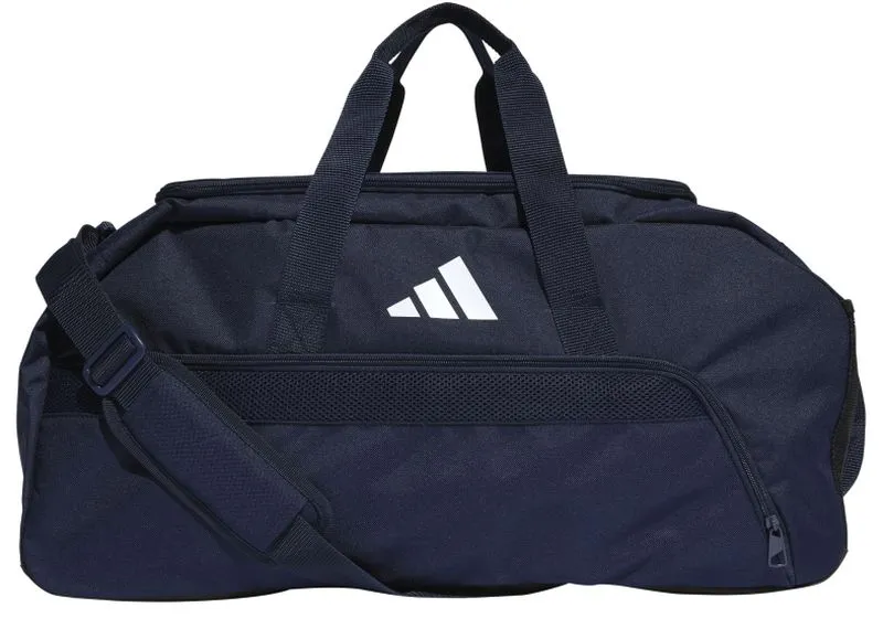 IB8657_1_HARDWARE_Photography_Front-Center-View_whiteP6LJzUpNWggWO Adidas Tiro League Duffel Medium Bag - navy/white