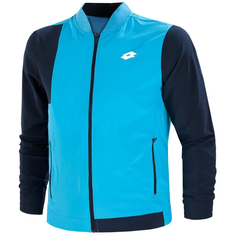 Men's Jumper Lotto Top Ten III Jacket PL - blue bay/navy blue - Blue