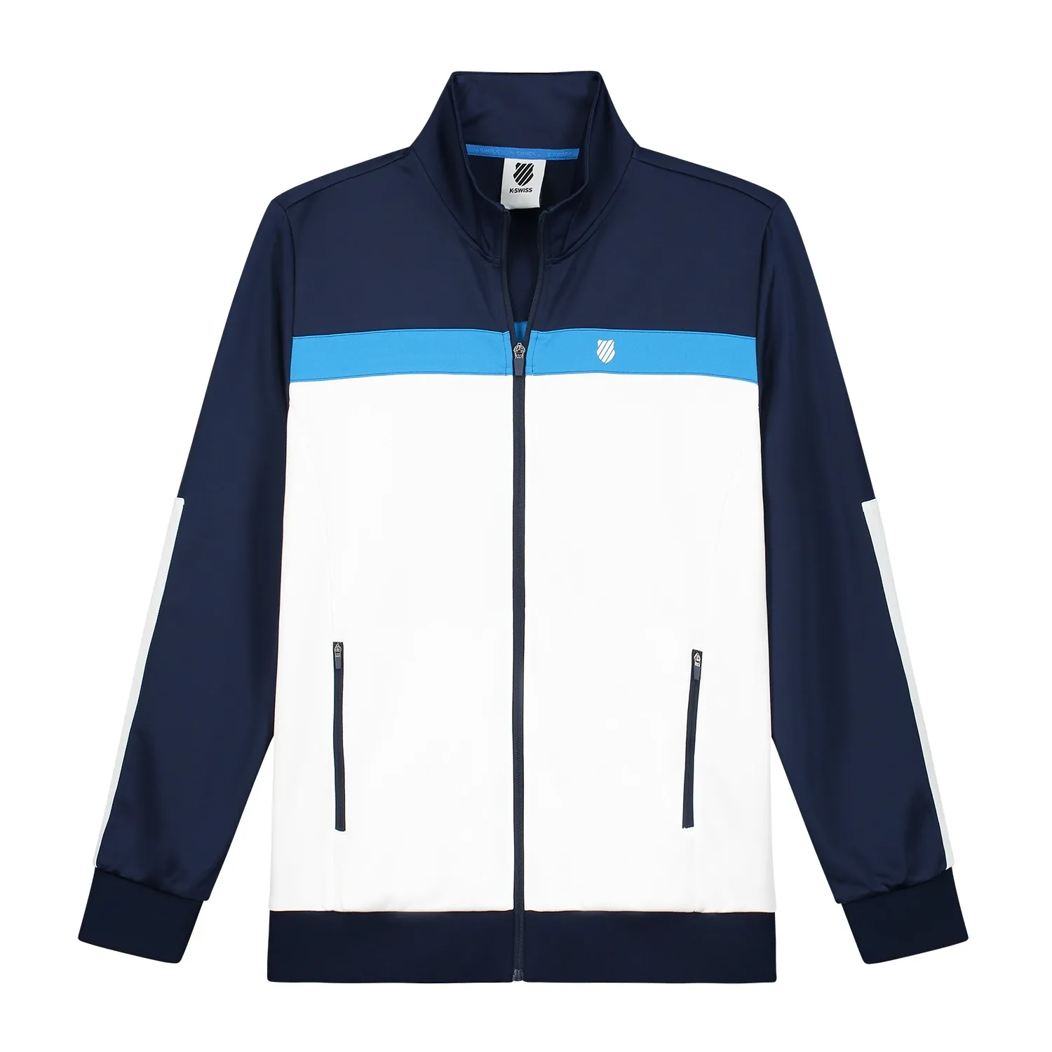 K-Swiss Tac Core Team Tracksuit Jacket B - navy/white/french blue