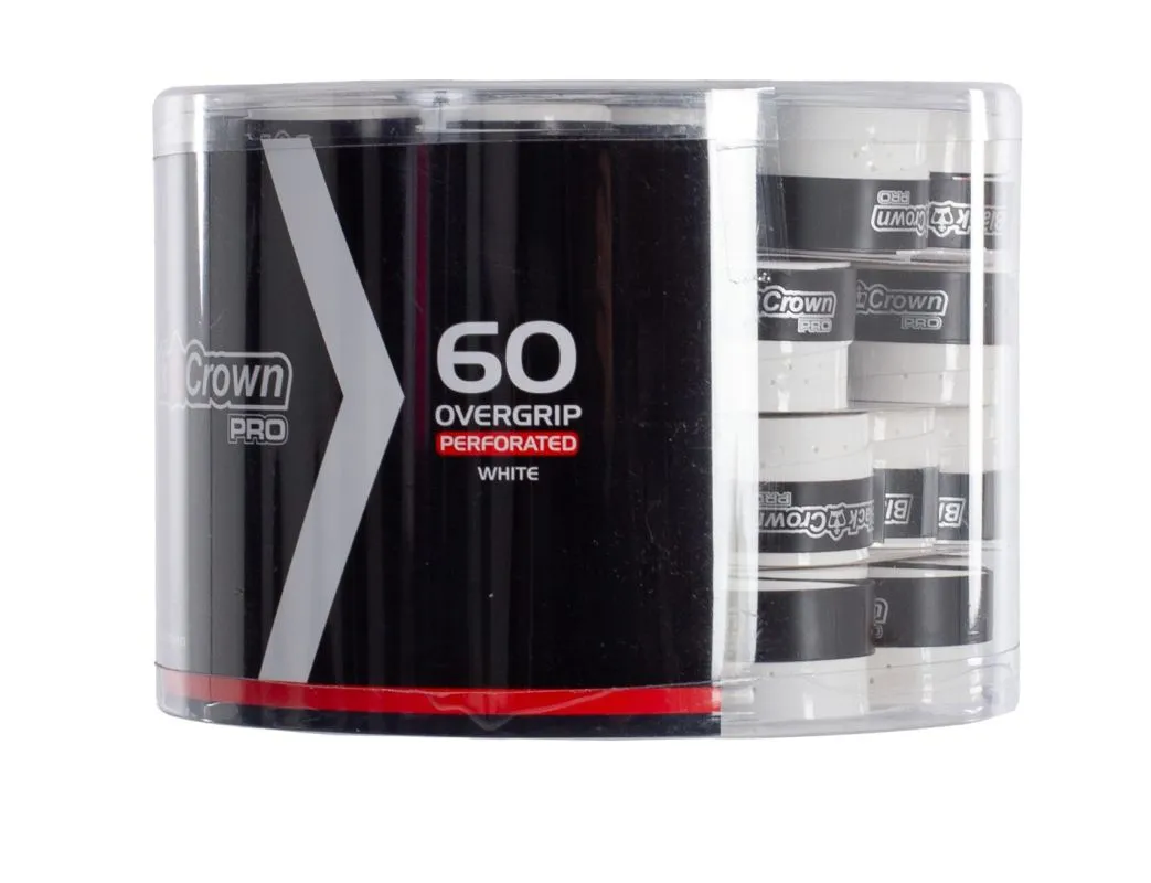 Black Crown Overgrip 60P - white Black Crown Overgrip 60P - white