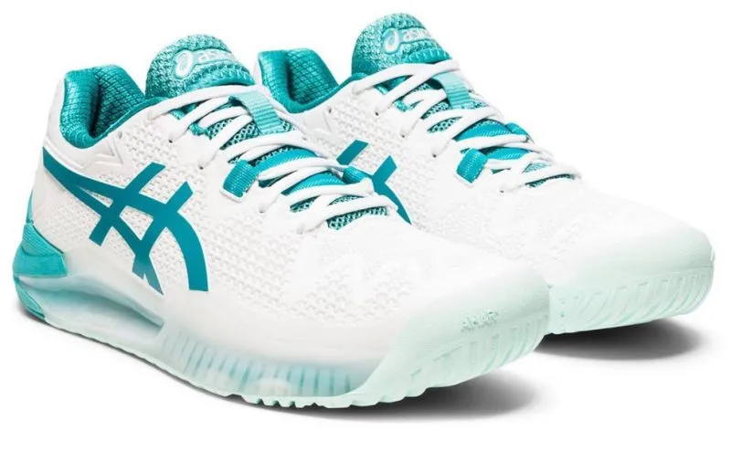 asics-gel-resolution-8-w-white-lagoon-3 Asics Gel-Resolution 8 W - white/lagoon