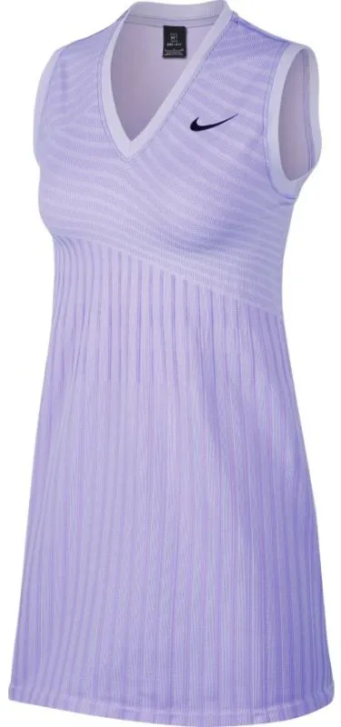 Nike Court Maria Women's Tennis Dres LN - purple agate/black Nike Court Maria Women's Tennis Dres LN - purple agate/black