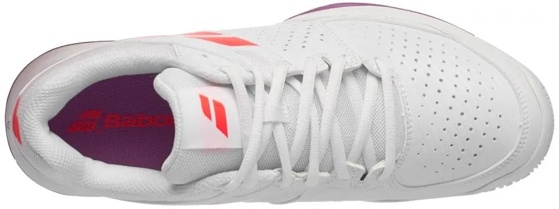 Babolat Pulsion All Court W - white/fluo red