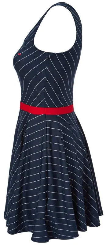 Fila Dress Lottie W - peacoat blue/white stripe