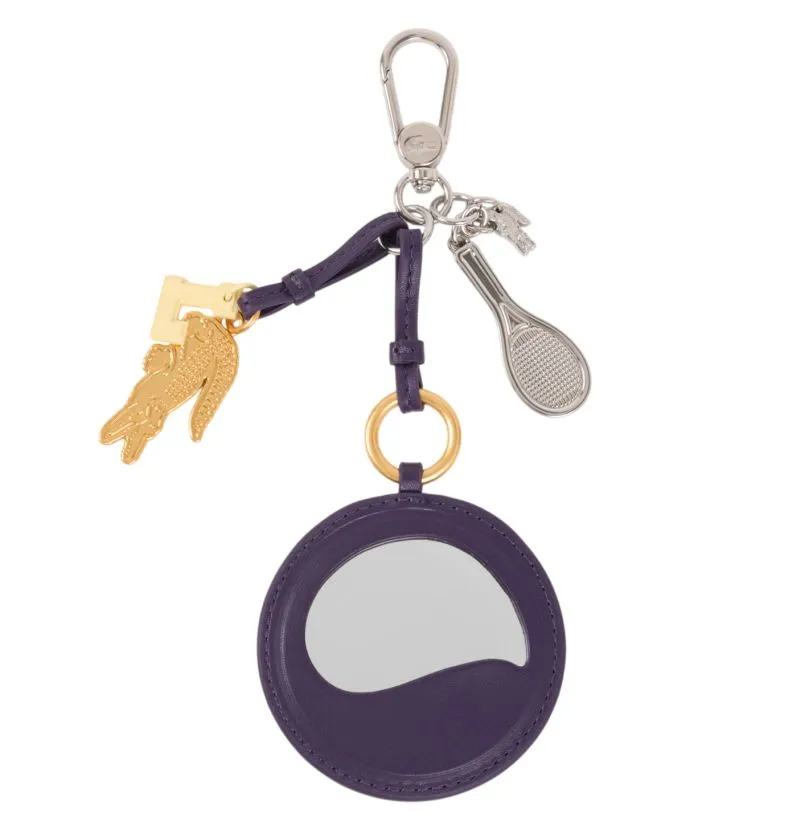 Lacoste Tennis Racket Mirror L Charms Key Ring - elixir