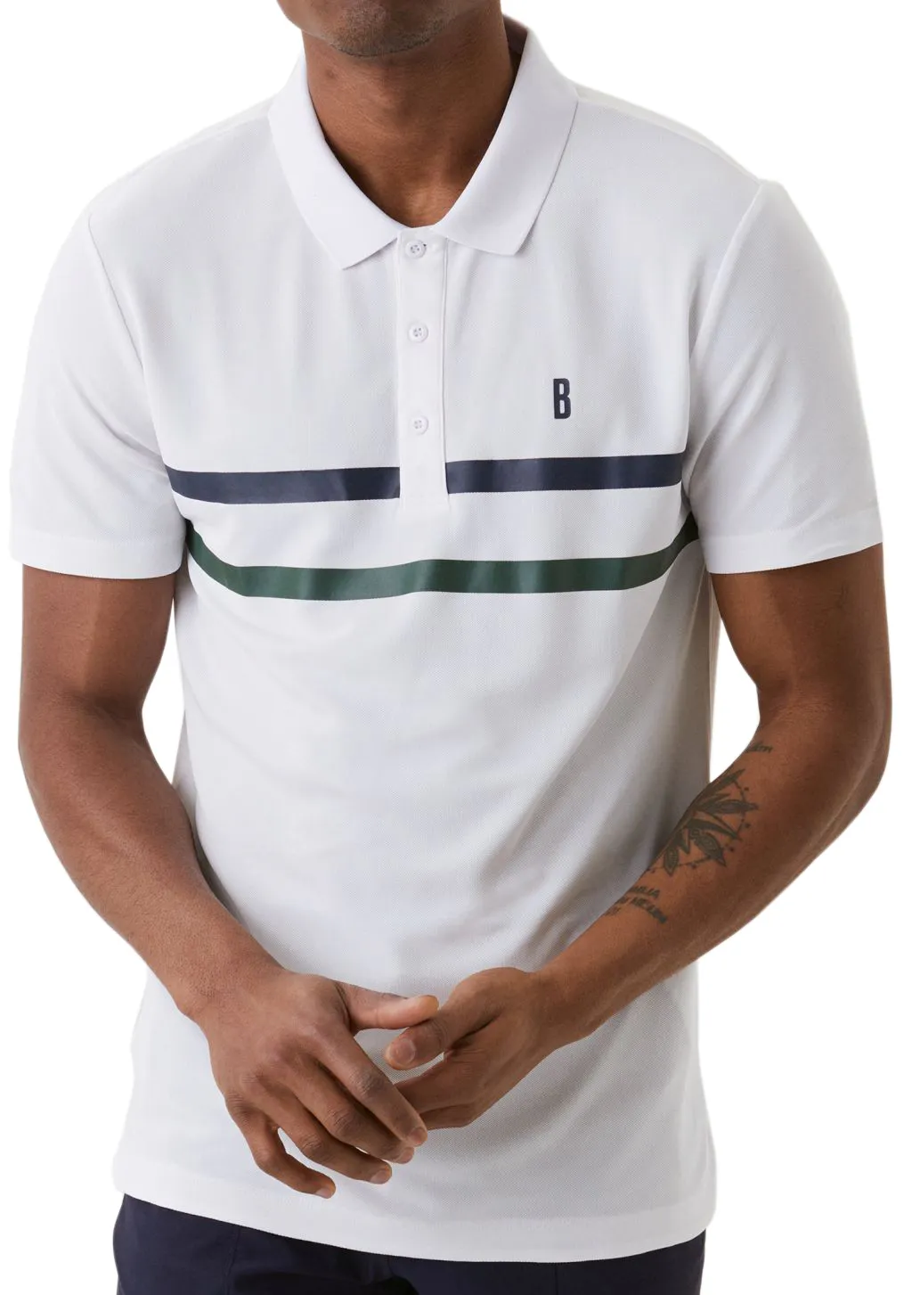 Björn Borg Ace Polo - brilliant white Björn Borg Ace Polo - brilliant white