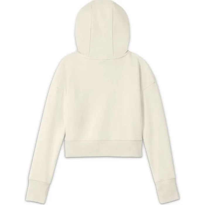 Nike Sportswear FT Crop Hoodie G - coconut milk/white