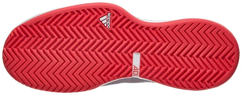 Adidas Adizero Ubersonic 3 M - light granite/white/shock red