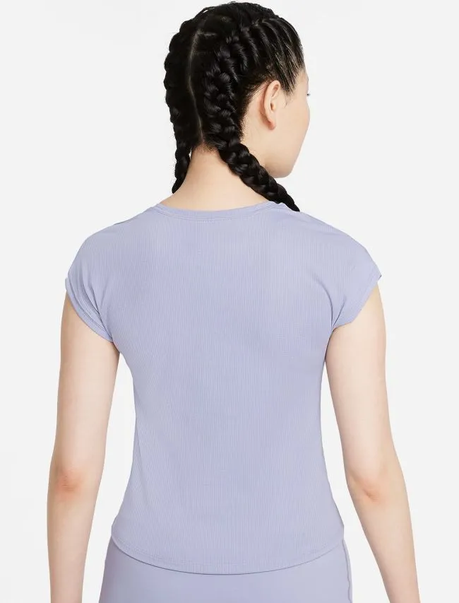 Nike Court Dri-Fit Victory Top SS W - indigo haze/white