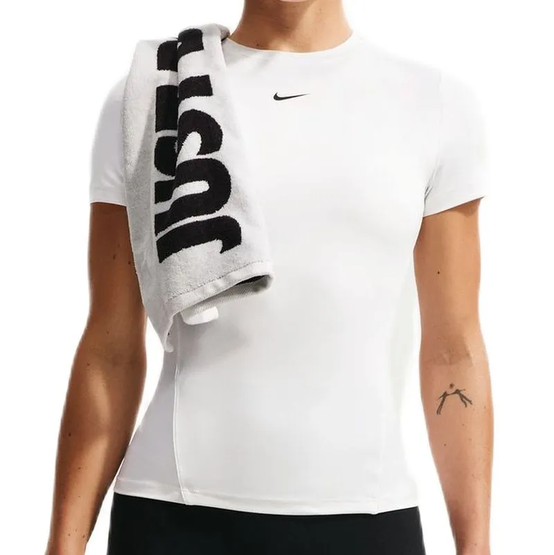 Nike One Fitted Short Sleeve - white/black