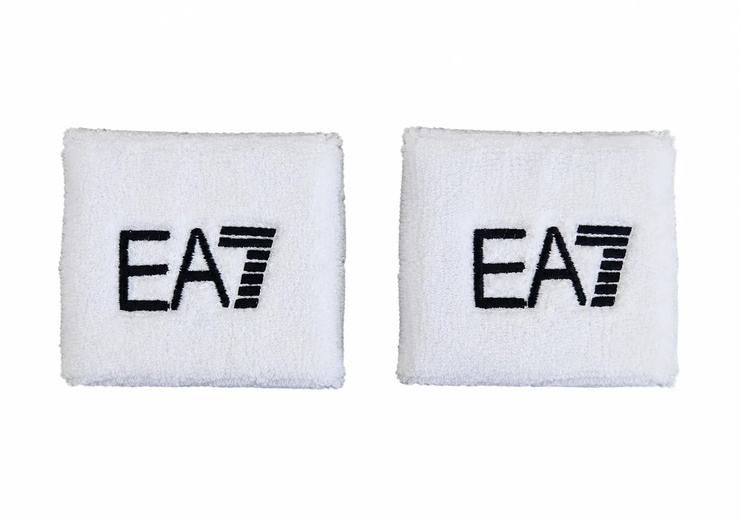 EA7 Woven Cuff 2P - white/black
