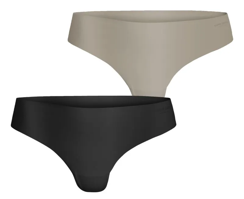 Björn Borg Performance Thong 2P - black Björn Borg Performance Thong 2P - black