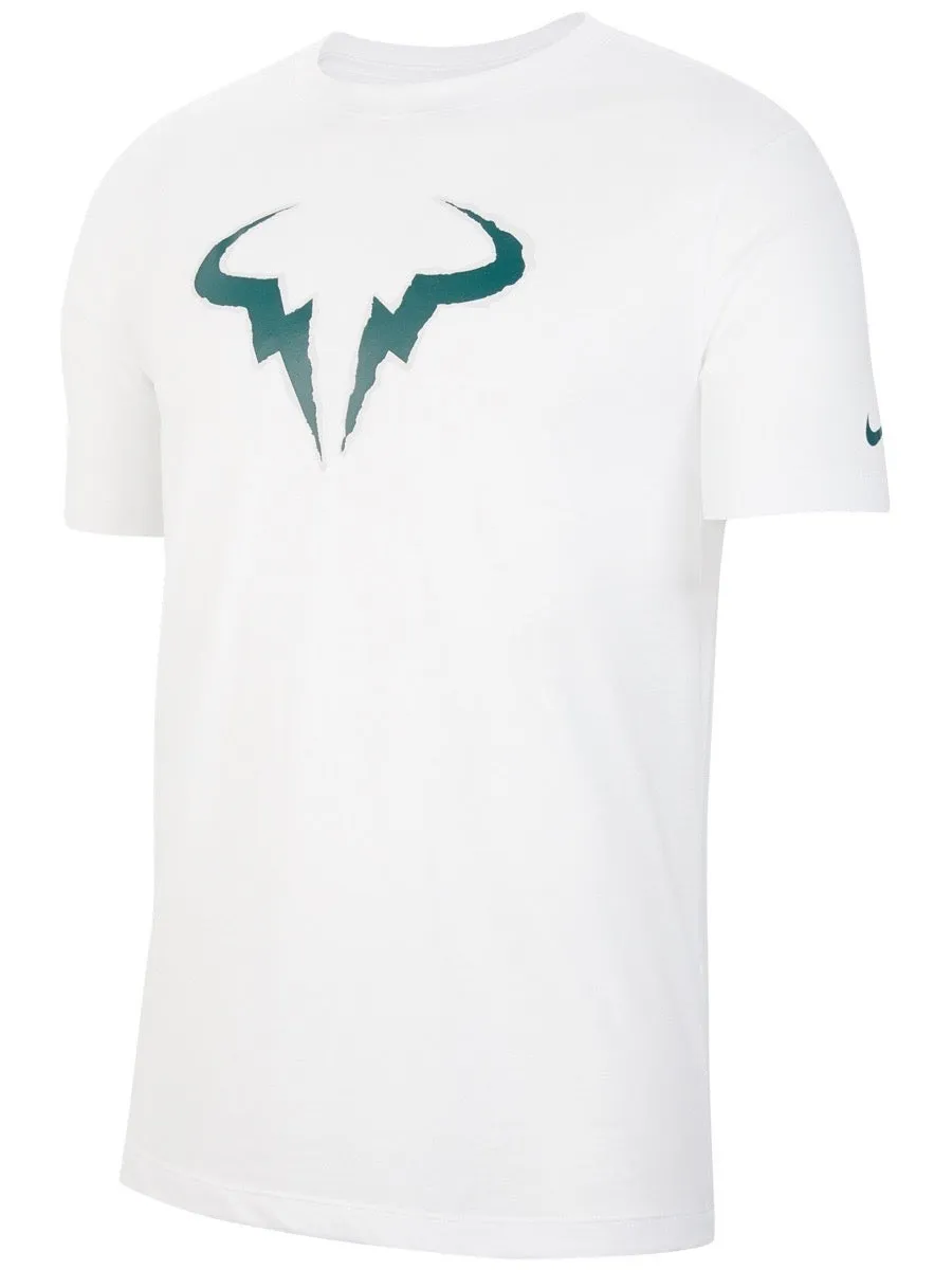 Nike Court Rafa Tee - white/green
