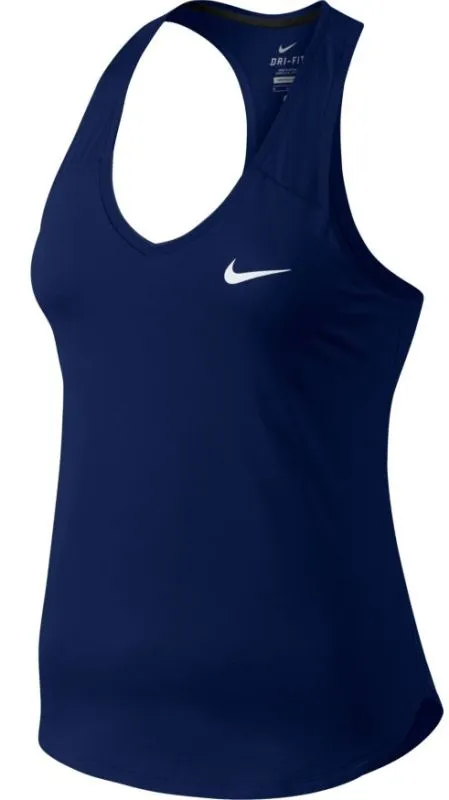 Nike Pure Tank - blue void/white