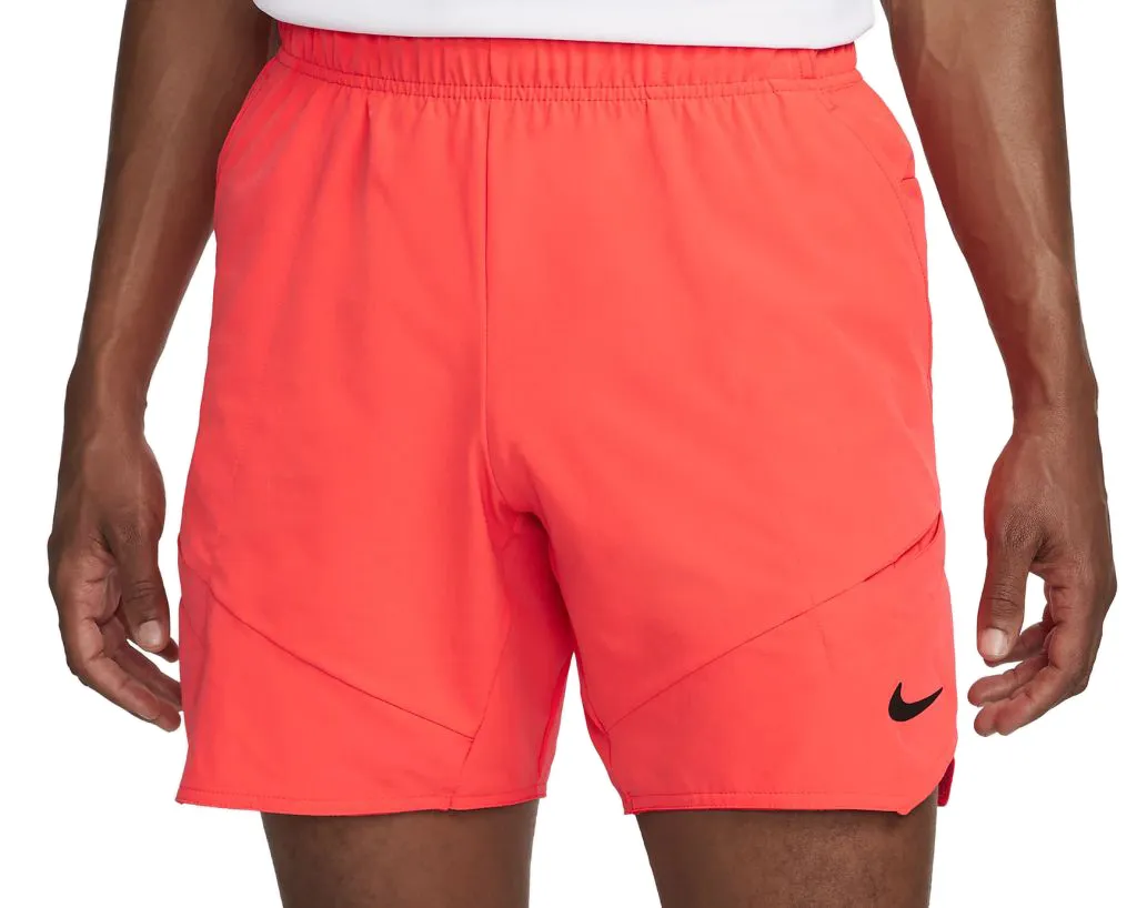 Nike Dri-Fit Advantage Short 7in - bright crimson/black/black