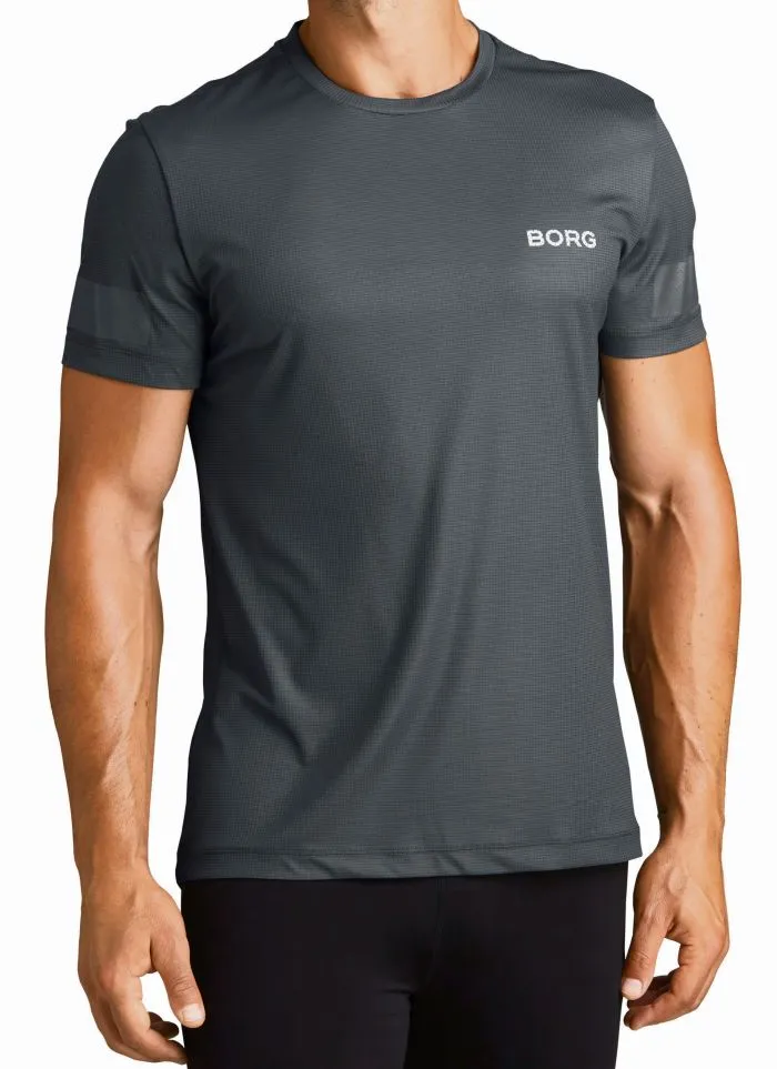 Björn Borg Training Tee M - grey shade