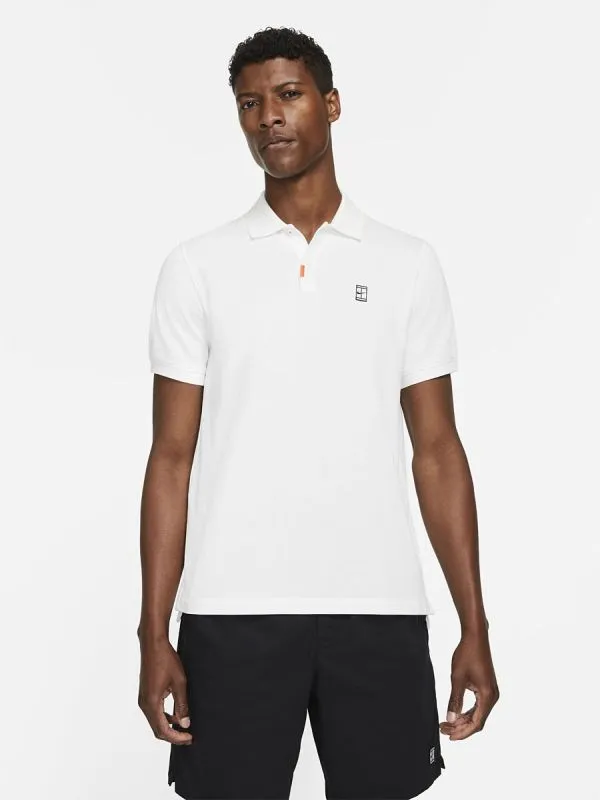 Nike Polo Slam Slim M - white/white