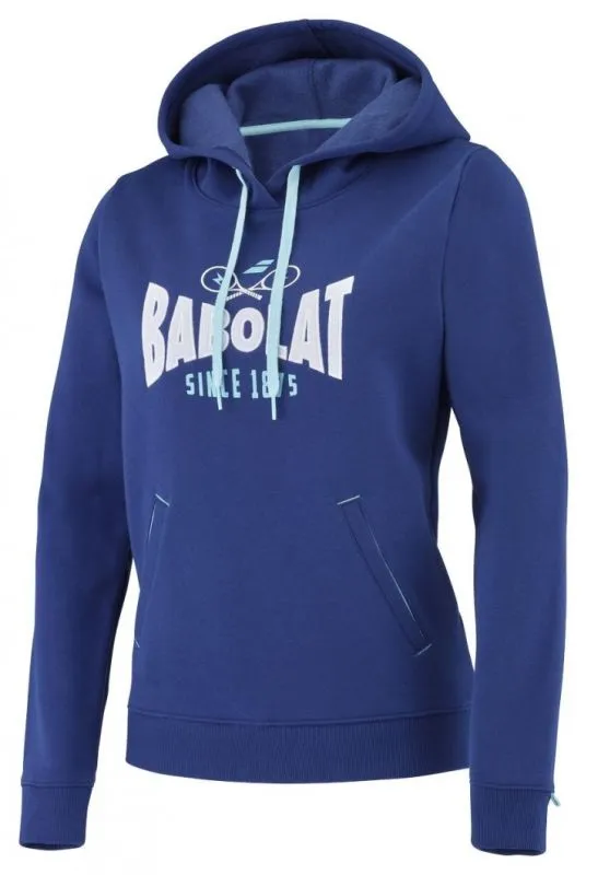 4WTE041 Babolat Exercise Hood Sweat Women - estate blue