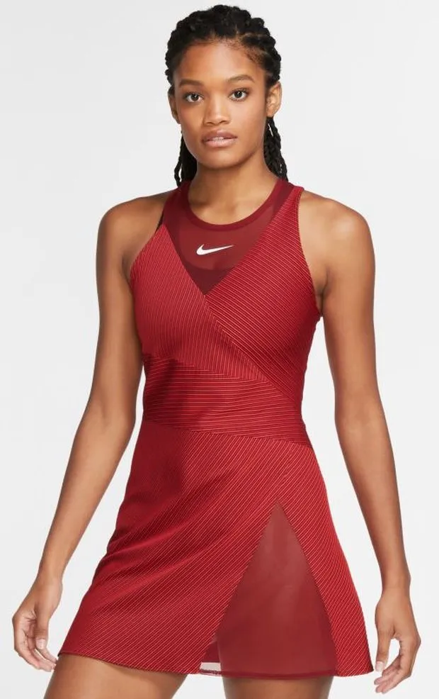 Nike Court Naomi Osaka Dress Tokyo W - team red/white Nike Court Naomi Osaka Dress Tokyo W - team red/white