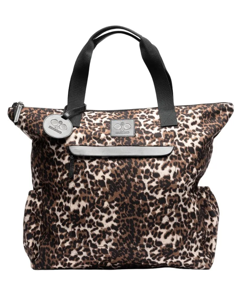 Hildebrand Padel Canvas Tote Bag - leopard Hildebrand Padel Canvas Tote Bag - leopard