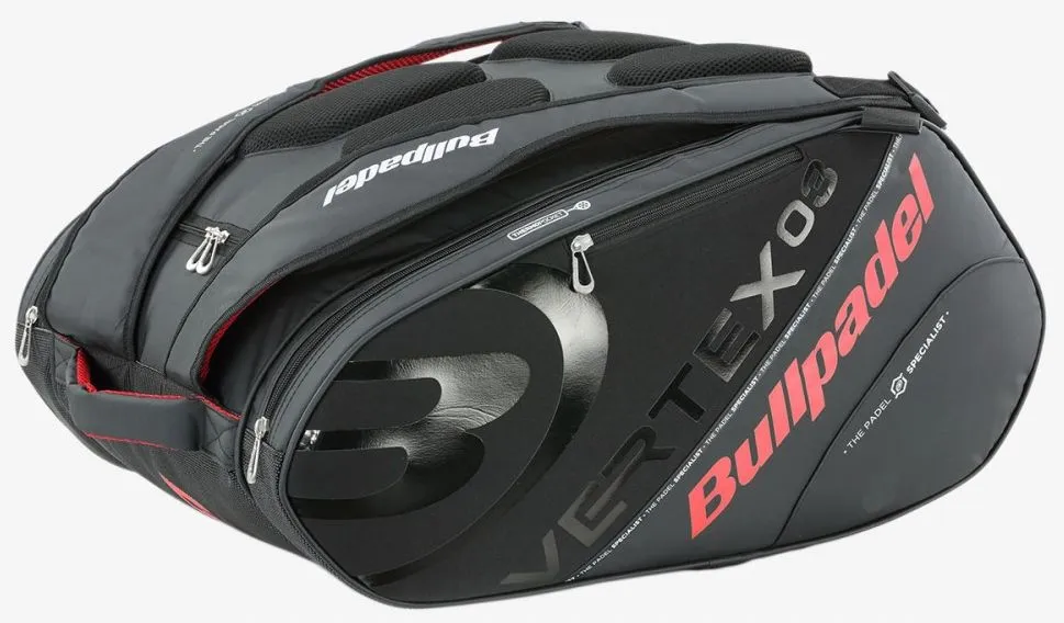 Bullpadel BPP22001 Vertex - negro/rojo